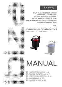 Notice IBIZA SOUND KARAHOME-BK Haut-parleur