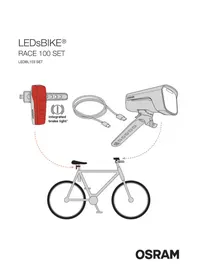 Notice Osram LEDSBIKE RACE 100 SET Lampe vélo