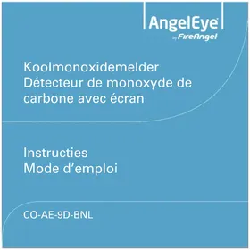 Notice ANGELEYE CO-AE-9D-BNLR Détecteur de gaz