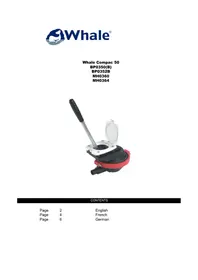 Notice Whale COMPAC 50 Pompe