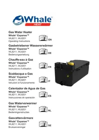 Notice Whale EXPANSE Chaudière