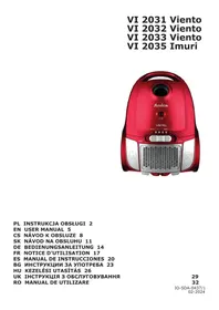 Notice AMICA VI 2035 IMURI Aspirateur