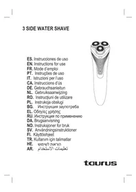 Notice TAURUS 3 SIDE WATER SHAVE Rasoir