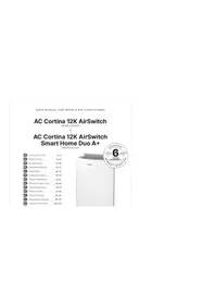 Notice Wood's AC CORTINA 12K AIRSWITCH Climatisation