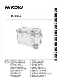 Notice HiKOKI UL18DBA Frigo