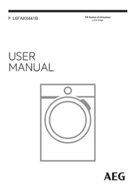 Notice AEG L6FAK8441B Machine à laver