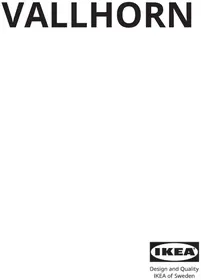 Notice IKEA VALLHORN 405.043.48 Détecteur de mouvements