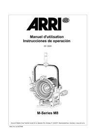 Notice ARRI M8 Lampe