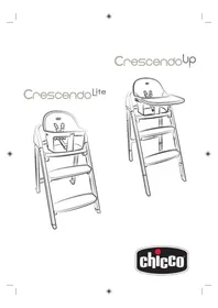 Notice CHICCO CRESCENDO UP Chaise haute