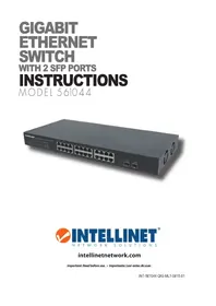 Notice Intellinet 561044 Commutateur