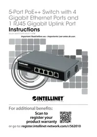 Notice Intellinet 562010 Maison intelligente