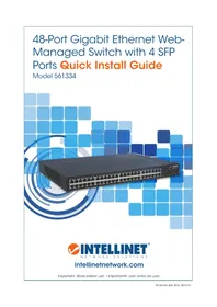 Notice Intellinet 561334 Commutateur