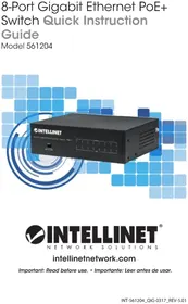 Notice Intellinet 561204 Commutateur