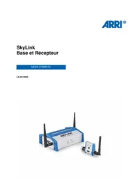 Notice ARRI SKYLINK Éclairage