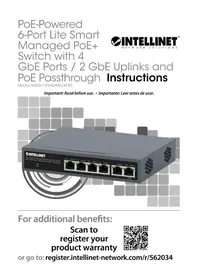 Notice Intellinet 562034 Commutateur