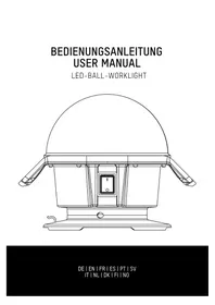 Notice ANSMANN LED-BALL-WORKLIGHT Lampe