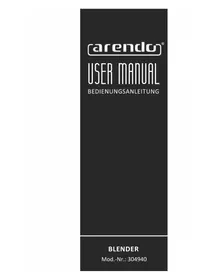 Notice Arendo 306855 Table de mixage