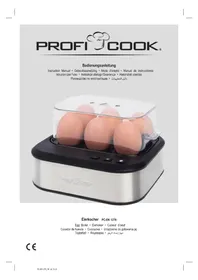 Notice PROFICOOK PC-EK 1276 Cuiseur à oeufs