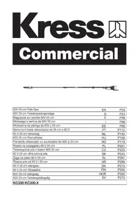 Notice KRESS KC330.9 Scie