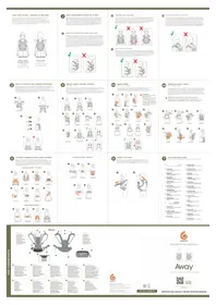 Notice Ergobaby AWAY Produits bébés