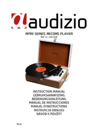 Notice Audizio RP119 Système hifi