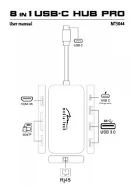 Notice Media-Tech MT5044 Câble pour ordinateur et périphérique