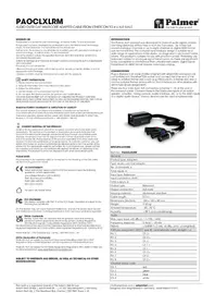 Notice Palmer AOC LOOM XLRM Non catégorisé