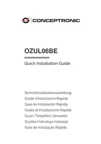 Notice CONCEPTRONIC OZUL06BE Chargeur téléphone portable