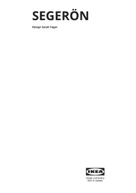 Notice IKEA SEGERÖN Mobilier de jardin