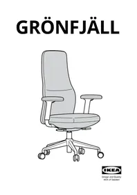 Notice IKEA GRÖNFJÄLL Chaise de bureau