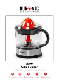 Notice Duronic JE407 Mixeur plongeant