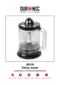 Notice Duronic JE416 Mixeur plongeant