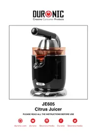 Notice Duronic JE605 Mixeur plongeant