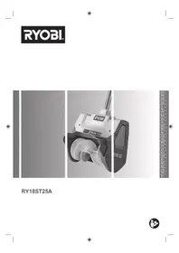 Notice RYOBI ONE+ RY18ST25A Souffleur à neige