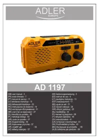 Notice ADLER AD 1197 Radio