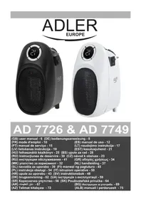 Notice ADLER AD 7749 Chauffage