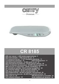 Notice CAMRY CR 8185 Balance