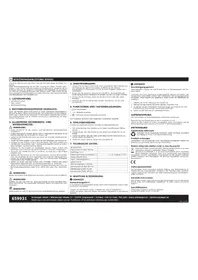 Notice Schwaiger 659931 Éclairage