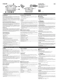 Notice Schwaiger 715170 Récepteur satellite