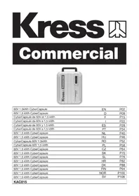 Notice KRESS KAC815 Batterie