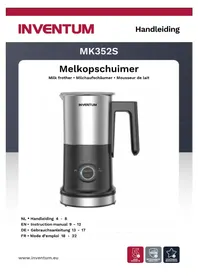 Notice INVENTUM MK352S Mousseur à lait