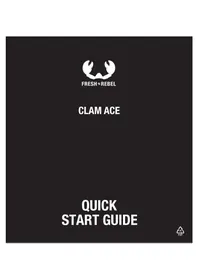 Notice Fresh 'n Rebel CLAM ACE Ecouteur