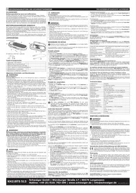 Notice Schwaiger KH21BTS 513 Bouchon d'oreille