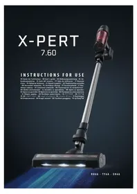 Notice OBH NORDICA X-PERT 7.60 Aspirateur