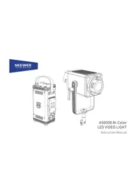 Notice Neewer AS600B Lampe