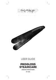 Notice Revamp PROGLOSS STEAMCARE ST-1600 Lisseur