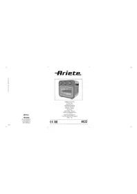 Notice ARIETE 4632 Friteuse