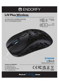 Notice ENDORFY LIV PLUS WIRELESS Souris