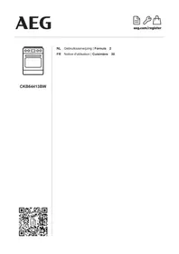 Notice AEG CKB64413BW Non catégorisé