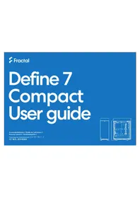 Notice Fractal Design DEFINE 7 COMPACT Unite Centrale